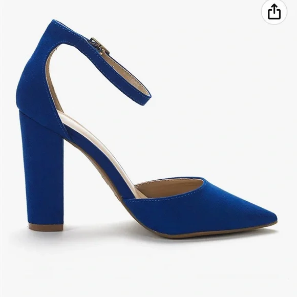 Dreampairs shoes royal blue suede - Picture 4 of 8